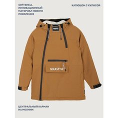 Ветровка NIKASTYLE 4л18125, размер 128-64, горчичный