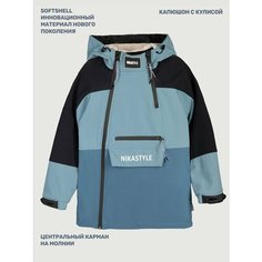Ветровка NIKASTYLE 4л18125, размер 140-68, зеленый