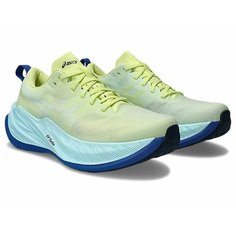 Кроссовки ASICS, размер Размер 10 US, 28 см, 42.5 RUS., голубой, желтый