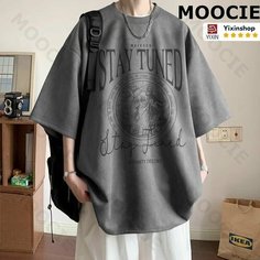 Футболка MOOCIE, размер XL, серый