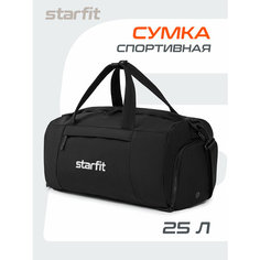 Сумка спортивная Starfit, 25 л, 27х24х48.5 см, ручная кладь, черный