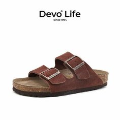 Босоножки Devo Life, размер 36(23cm), бордовый