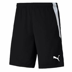 Шорты PUMA teamLIGA, размер XS, черный