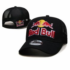 Бейсболка Red Bull Бейсболка Мерседес Кепка Mersedes для мужчин и женщин, размер 55-60, black