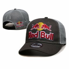 Бейсболка Red Bull Бейсболка Мерседес Кепка Mersedes для мужчин и женщин, размер 55-60, dark gray