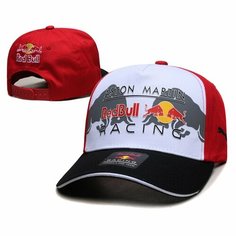 Бейсболка Red Bull Бейсболка Мерседес Кепка Mersedes для мужчин и женщин, размер 55-60, red