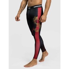 Тайтсы Venum, размер XL, золотой, красный, черный