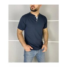 Футболка, 1 шт., размер 52, графит Santiago