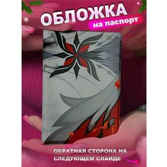 Обложка для паспорта KRASNIKOVA, черный