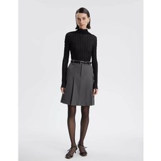 Юбка Gloria Jeans GJ BLACK, размер XXS (36-38), темно-серый