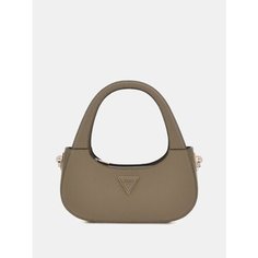 Сумка тоут GUESS, фактура зернистая, матовая, зелeный