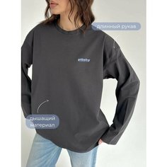 Лонгслив размер M/L, , серый Plushy Space