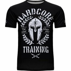 Футболка HARDCORE TRAINING, размер S, черный