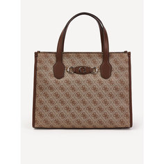Сумка GUESS, бежевый/розовый/коричневый