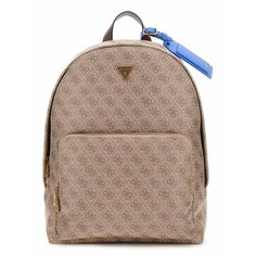 Рюкзак GUESS, бежевый/коричневый/синий