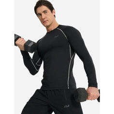 Fila Mens Training Tight LS T-shirt, размер 50, черный