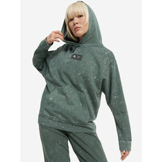 Худи Kappa Authentic Womens Garment wash Hoodie w/o zip, размер 42/44, , хаки