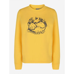Свитшот OUTVENTURE Womens Terry Sweatshirt, размер 46, , желтый