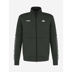 Толстовка Kappa Authentic Mens Banda Fullzip Tracktop, размер 52, , болотный