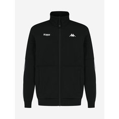 Толстовка Kappa Authentic Mens Banda Fullzip Tracktop, размер 54, , черный
