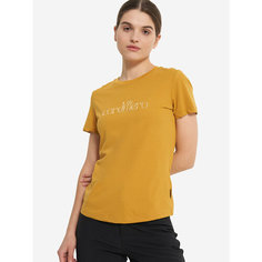 Футболка CORDILLERO Travel Female SS T-shirt, размер 48, охра