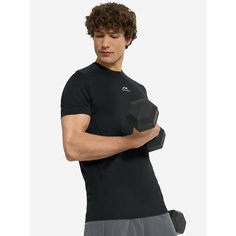 Футболка ATHLEX Compression Short Sleeve T-shirt, размер 52, черный