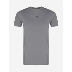 Футболка ATHLEX Compression Short Sleeve T-shirt, размер 50, графитовый
