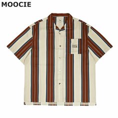 Рубашка MOOCIE Весна-лето 2024, размер L, brown
