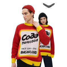 Свитер BOOOMERANGS limited edition collection, размер L, , красный