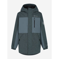 Куртка OUTVENTURE Travel Boys Padded Jacket, размер 158/164, серый