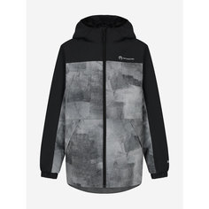 Куртка OUTVENTURE Travel Boys Padded Jacket, размер 152/158, серый/черный