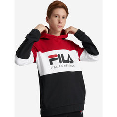 Худи Fila Sport Style Boys Hoody Jumper, размер 134/140, черный/красный