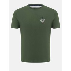 Футболка Aeronautica Militare, размер S, темно-зеленый