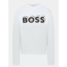 Свитшот BOSS, размер S, , белый