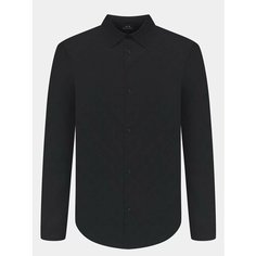 Рубашка Armani Exchange, размер L, темно-синий