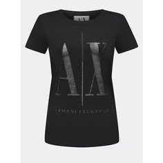 Футболка Armani Exchange, размер S, черный