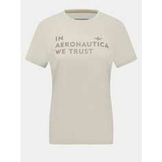 Футболка Aeronautica Militare, размер L, бежевый