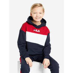 Худи Fila Sport Style Boys Jumper, размер 134/140, темно-синий