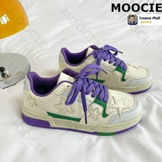 Кроссовки MOOCIE Весна-лето 2025, размер Длина стельки 230 мм, фиолетовый