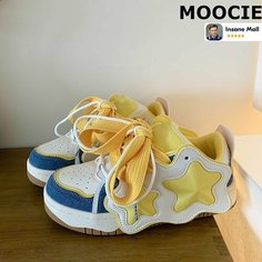 Кроссовки MOOCIE Весна-лето 2025, размер Длина стельки 245 мм, желтый