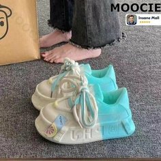 Кроссовки MOOCIE Весна-лето 2025, размер Длина стельки 250 мм, синий