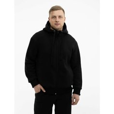 Костюм спортивный ОСЕНЬ ЗИМА ФУТЕР С НАЧЕСОМ!!!, размер 50, черный Нет бренда