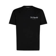 Футболка Karl Lagerfeld Hotel Karl, размер XL, черный