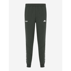 Брюки джоггеры Kappa Authentic Mens Banda Knitted Pants, размер 54, болотный