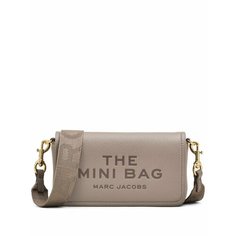 Сумка MARC JACOBS The Leather Mini, бежевый