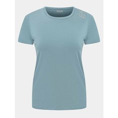 Футболка EA7 EMPORIO ARMANI, размер S, голубой