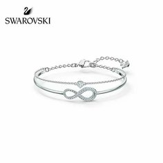Браслет SWAROVSKI, кристаллы Swarovski, золотой