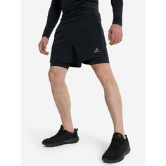 Шорты Demix M D Training GYM Shorts 2 in 1, размер 44/46, черный