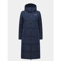 Пальто EA7 EMPORIO ARMANI, размер L, темно-синий