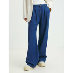 Джинсы широкие Pepe Jeans, размер W28/L32, cиний